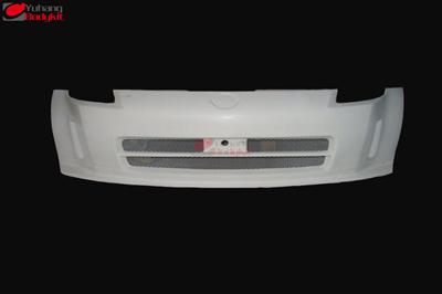 For Z33 350Z Fairlady Nismo NI STYLE V1 Style Front Bumper Glass Fiber