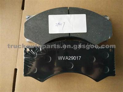 Brake Pads For Iveco Truck WVA 29017