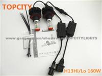 Super Bright 160W 16PCS ZE-S 9008 H13 HI/LO 6000K White 12V LED Car Lights