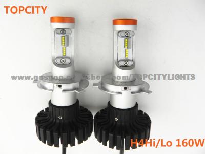 New Arrival Car Lights LED H4 Hi/Lo Beam H4 160W H4 Headlight Bulb Manufacturer