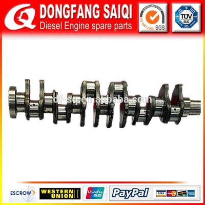 high quality 6BT auto engine parts 3929037 forged steel crankshaft