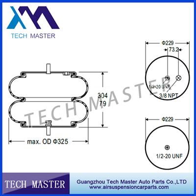 Firestone W01-358-7181 Industrial Air Spring Double Air Spring Air Bag