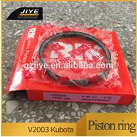 
kubota V2003 rings set STD 1A021-21050,piston ring set for V2003DI,V2003MDI
