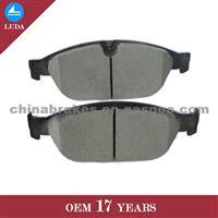 SEMI-METALLIC BRAKE PAD D1549G/4H0 698 151 G FOR AUDI