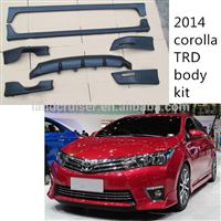 
new 2014 Corolla TRD upgrade facelift body kit
