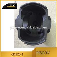
6D125 piston 6151-31-2510,IRON piston with RIK piston ring
