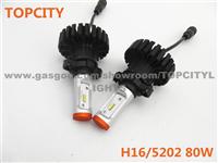 Super Bright 160W 16PCS ZE-S 9008 H13 HI/LO 6000K White 12V LED Car Lights