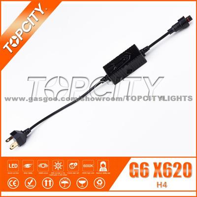 TOPCITY Newest H4 (9003/HB2) Hi/Lo LED Headlight Kit