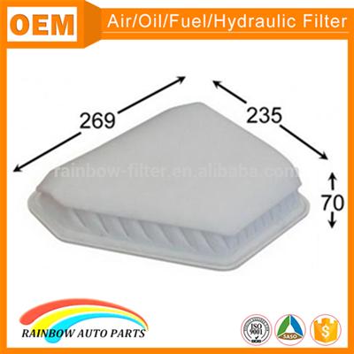 Best quality white sponge 17801-0R030 air filter toyota Auris Corolla