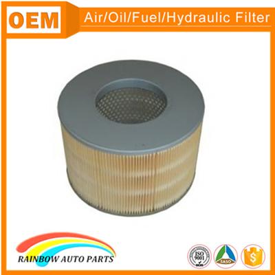 Auto replacement metal end cover 17801-67030 car air filter