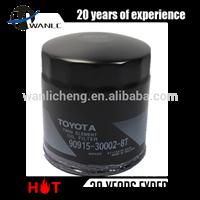 
Auto car Oil filter 90915-30002 for Toyota
