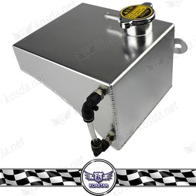 240sx S13 oil catch can, polished Aluminum Coolant Overflow Tank Reservoir Kit