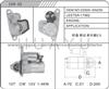 REBULIT STARTER MOTOR FOR NISSAN CAR PART 23300-EN200 17982