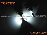 Automotive Lighting Super Bright 160W 16PCS ZE-S 9008 H13 HI/LO 6000K White 12V