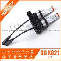 Topcity Factory G6 H7 80W Easy Installing LED Headlight High Power Auto LED Head Lamp LED Headlight Bulbs