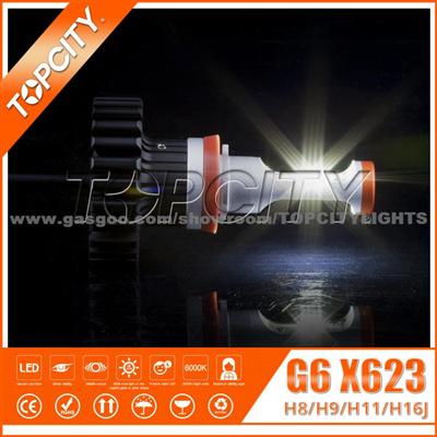 Perfect Lighting Pattern Auto LED Headlight G6 LED Power Supply H8 H9 H11 H16J