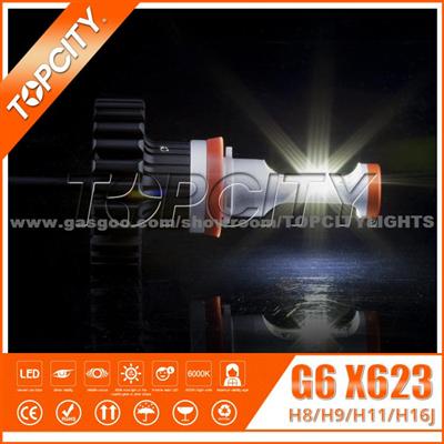 New Arrival H8 H9 H11 H16J 80W 6000LM LED Headlight Kit Light Beam Bulbs 6000K White High Power