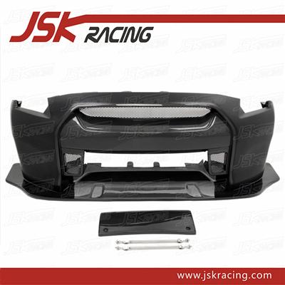 FOR NISSAN BODYKIT/2008-2016 LB STYLE HALF CARBON FIBER FRONT BUMPER FOR NISSAN GTR R35