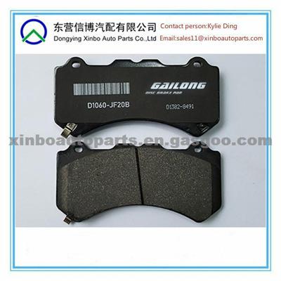 Disc Brake Pad D1060-JF20B For Nissan