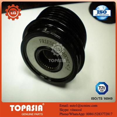 TOPASIA Overrunning alternator pulley from Sichuan used for GM V6 LX5 10484670 F-230753 535003310