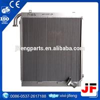 High quality excavator hydraulic oil cooler with low price