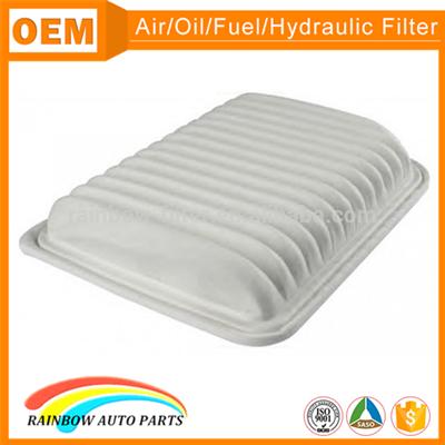 White pleated panel engine air filter mr968274 for Car