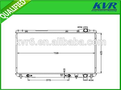 RADIATOR FOR CAMRY'92-96 VCV10 AT 16400-62150/62160 425*708*16/26 KVR-22019