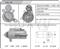 FORD STARTER MOTOR 3261 93BB-11000-HB REBULIT 12V MOTOR