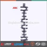 
J08C Diesel Engines Forged Steel Crankshaft
