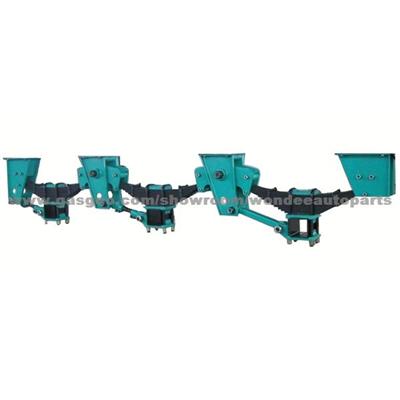 Germanic Type 3 Axle BPW Type Mechanical Suspension