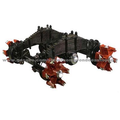 24 Ton 28 Ton 32 Ton 36 Ton Low Plate Spoke Axle Bogie Suspension