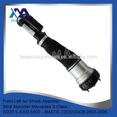 Front Left Air Suspension Strut Shock Absorber For Mercedes W220 S 4300 S500- 4MATIC OEM:2203202438 2003-2006