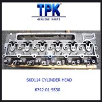 
6D114 S6D114 SA6D114 SAA6D114 CYLINDER HEAD 6742-01-5530
