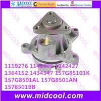 
High quality New Warranty Water Pump 1119276 1142005 1142427 1364152 1434347 157G85101K 157G8501AL 157G8501AN 1578501BB
