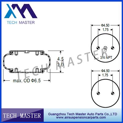 Car air spring for truck Firestone Convoluted Industrial air bellows spring OEM W01-358-7742