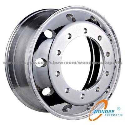 10 Holes Aluminum Truck Wheel Rim 22.5*11.75