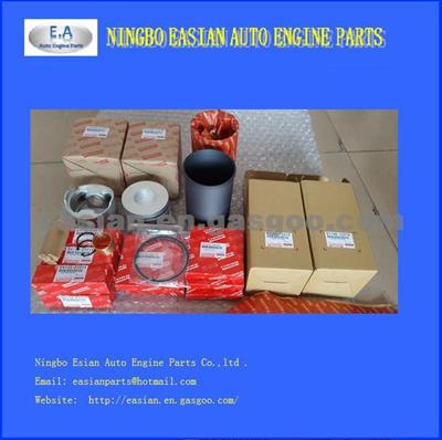 HINO EC100 Liner Kit (EC100 Piston + Piston Ring +Piston Pin +Cyliner Linr ) ,11467-1130 / 2353-8019-10