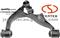 RK641504 Automobile Auto Motorcycle Spare Car Accessories Control Arm Dodge Ram 1500 Truck Car Parts - img2