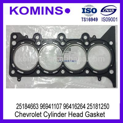 25184663 96941107 96416264 25181250 Daewoo Chevrolet Cylinder Head gasket for Spark New Sail