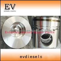 KOMATSU Engine Piston 4D102 4D102E For Excavator PC120-6