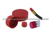 BSP Standard Thread Plastic Cover For Aluminum Pipe