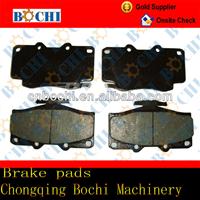
2017 high performance semi metal/ceramic brake pads
