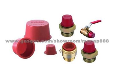 Economic Red Plastic Tapered Protectors For Auto Machine