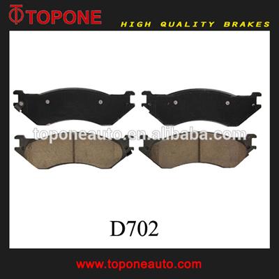 D702 24755 For DODGE TRUCK car brake pad raw material