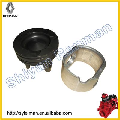 engines parts steel piston, ceramic piston 3966721 4945337