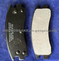 Buick Mitsubishi Galant Pontiac Rear Brake Pads D508 1251 0016