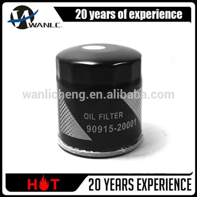 2016 High filtration 90915-20001 for Toyota oil filter