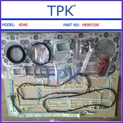 Mitsubishi 6D40T Overhaul Gasket kit,6D40 Overhauling Gasket Set ME997295