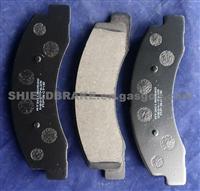 Ford F250 F350 F450 Super Duty Asbestos Free Front Brake Pad D824 1C3Z-2001-AA