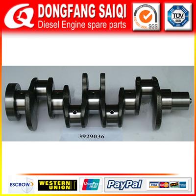 Dongfeng 4BT Engine 3929036/3907803/3916190 Forged Steel Crankshaft